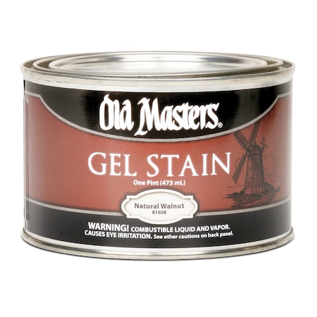 Old Masters 1/2 Pt Pecan Oil-Based Gel Stain 81716